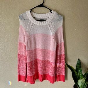 Aerie Pink Ombre Women's Sweater Size S